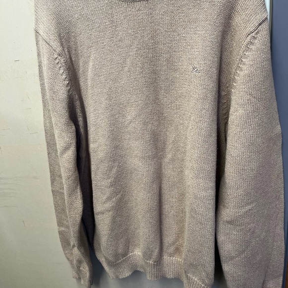 Eddie Bauer Men's Tan Crewneck Sweater - Picture 6 of 9